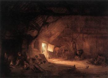 艾薩尅 範 奧斯塔德 Farmhouse Interior 艾薩尅 範 奧斯塔德 Farmhouse Interior